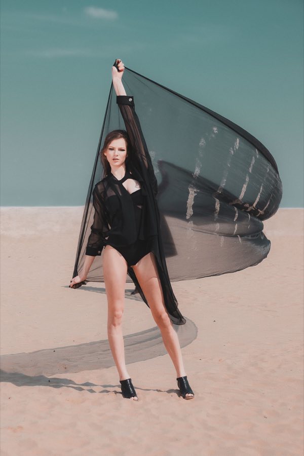 Bewerkte foto met Filmke Lightroom presets